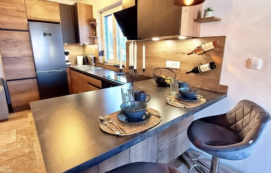 Modernes Ferienhaus mit Meerblick