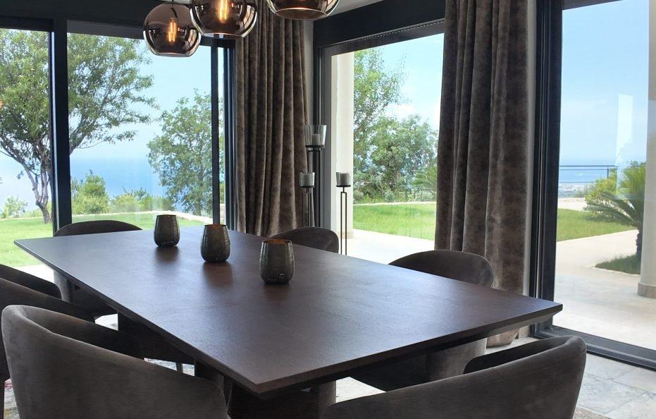 Luxusvilla in Dobra Voda mit privatem Pool und Meerblick
