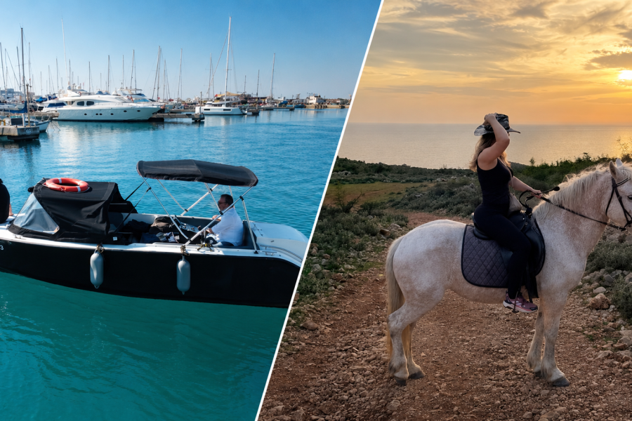 Pferdereiten & Bootstour/Angeln Montenegro | Tagespaket Berge & Meer