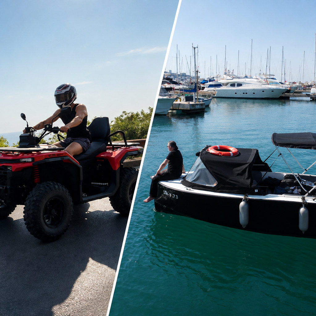 2 Tägige Adria Experience – Montenegro | Quad & private Bootstour/Angeln
