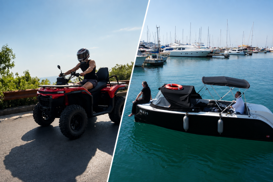 2 Tägige Adria Experience – Montenegro | Quad & private Bootstour/Angeln