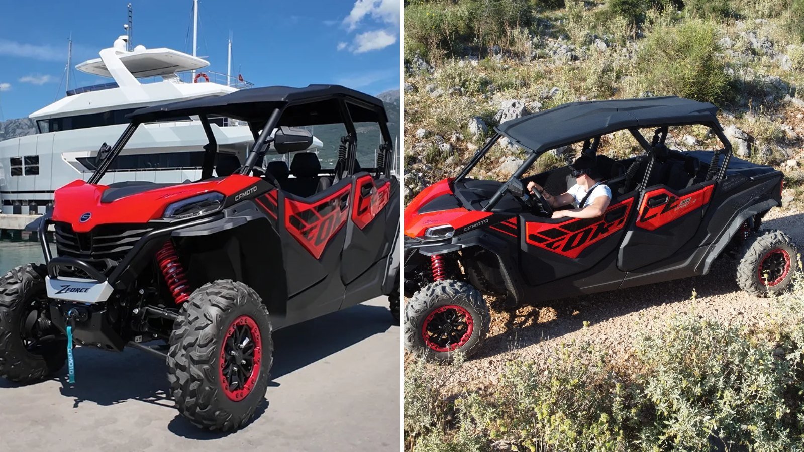 Buggy CFMOTO ZFORCE 950 mieten in Bar, Montenegro – Monte i More